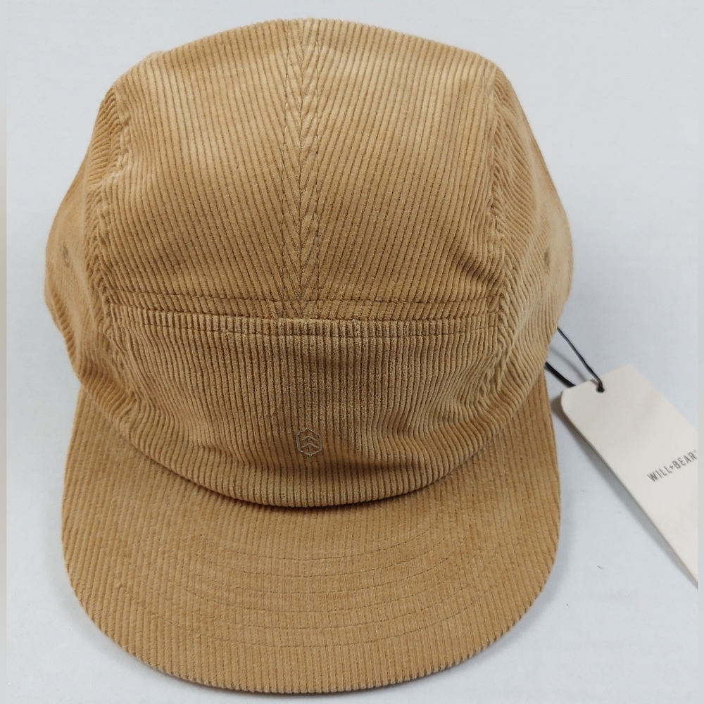 Will + Bear Corduroy Hat Unisex Adult One Size Archie Brown Cotton Cap NWT